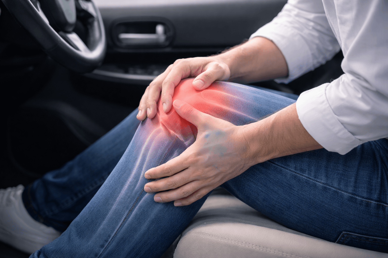 Why Knee Pain Happens After a Car Accident